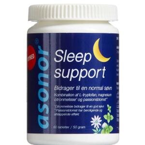 Asonor Sleep Support,60 stk (Udløb: 07/2025)